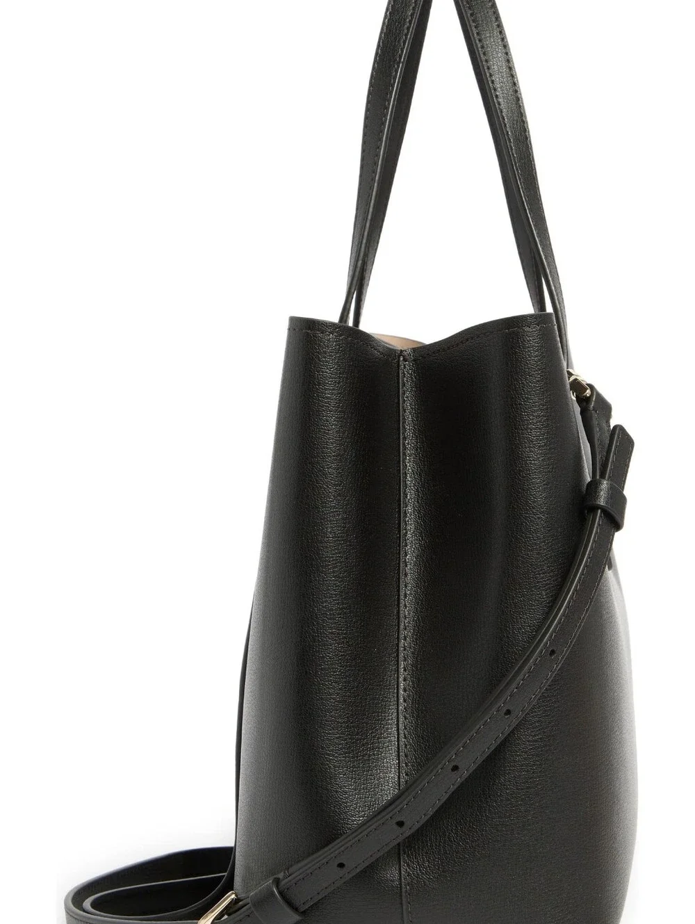 Kate Spade New York Harper Leather Satchel Bag-Black NWT Authentic